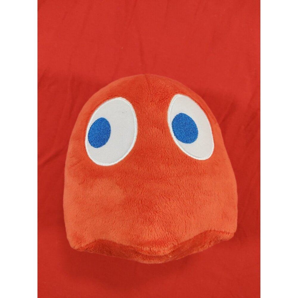 Ms Pac-Man Blinky Shadow Face Red Video Game XL T-Shirt Stuffed Plush Ghost Toy - Picture 6 of 12